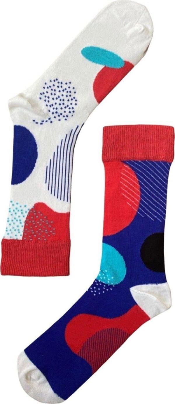 The Socks Company Soyut Desenli - Image 1