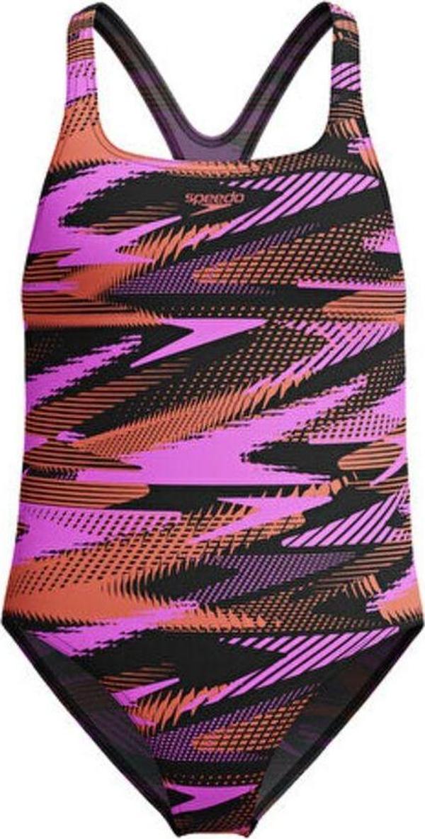 Speedo Hyperboom Alv Mdlt Jf Purple Kız Çocuk Mayosu 8-00372818290 Mor - Image 1