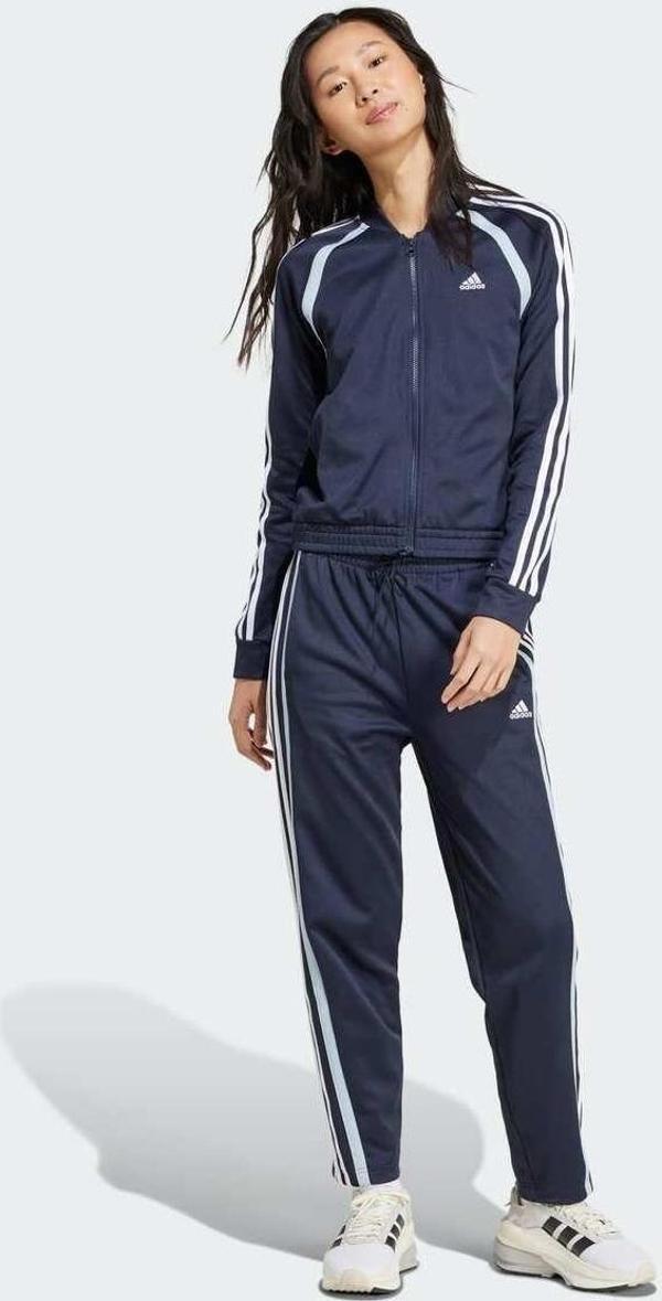 Adidas Teamsport Ts Koyu Mavi Kadın Eşofman Takımı Ix1107 - Image 1