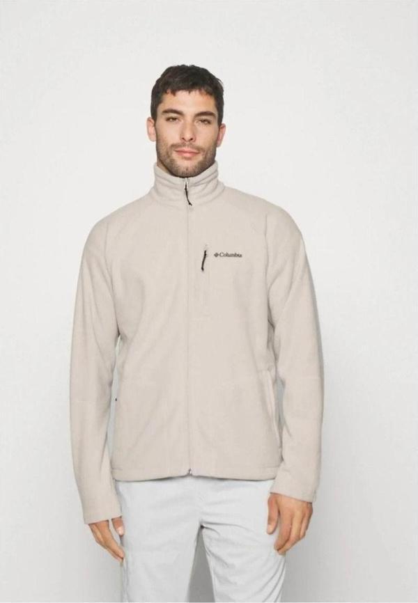 Columbia Fast Trek Iı Full Zip Fleece Erkek Ekru Ceket - Image 1