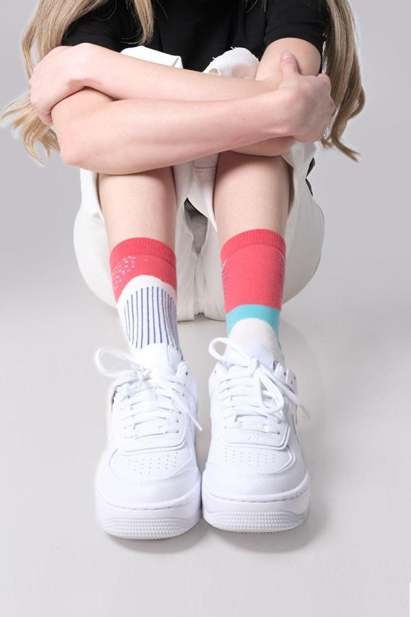 The Socks Company Soyut Desenli Kadın Çorap - Image 1