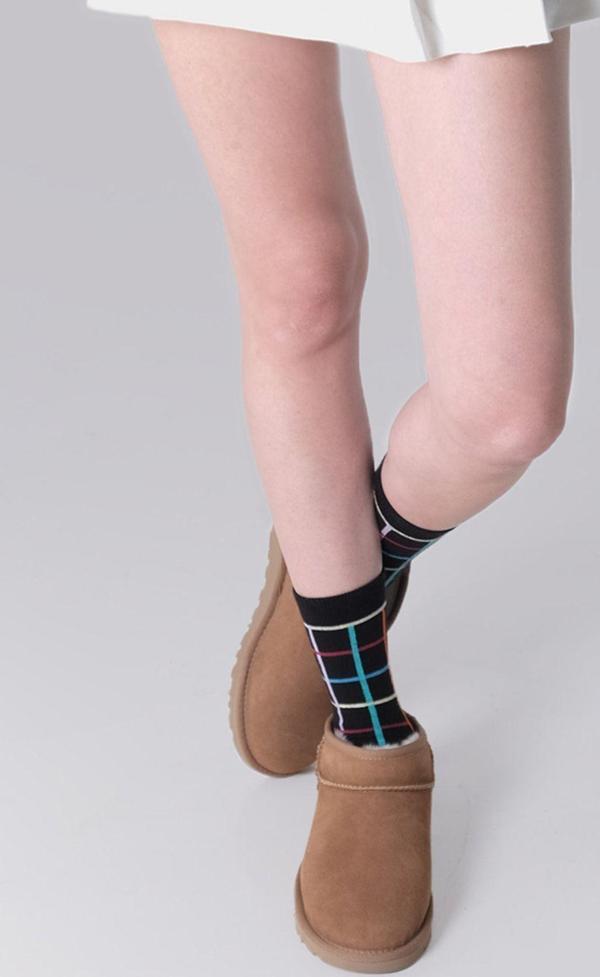 The Socks Company Izgara Desenli Kadın Çorap - Image 1