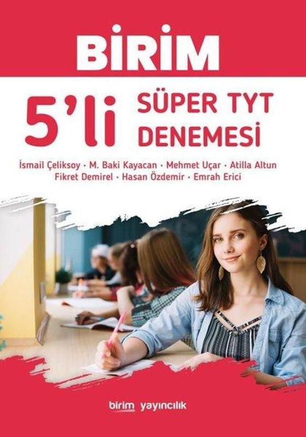 5'li Süper TYT Denemesi - Birim Yayıncılık - Image 1