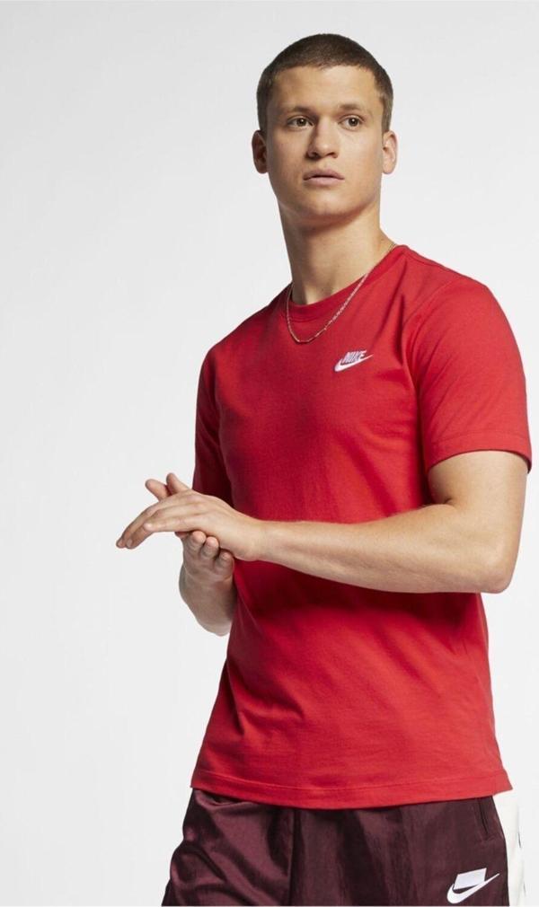 Nike Ar4997 M Nsw Club Tee Erkek Giyim Tshirt - Image 1