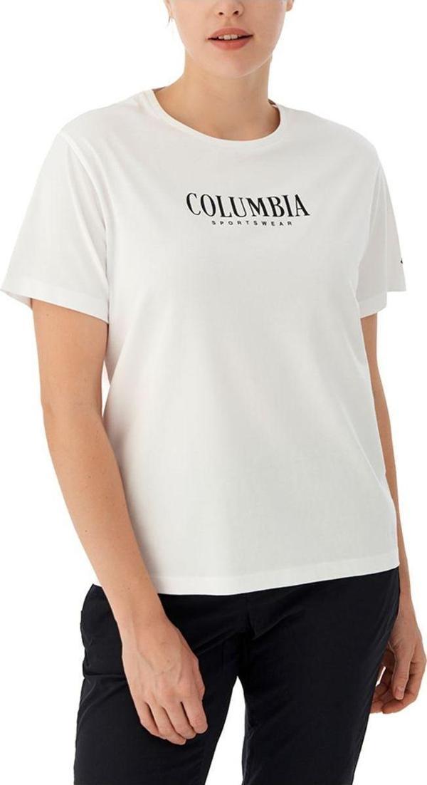 Columbia Cs0394 Csc W Casual Brand Ss Tee Kadın T-Shirt - Image 1