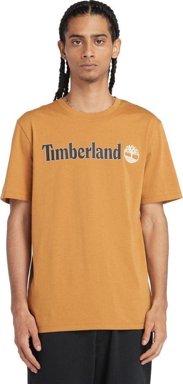 Timberland Linear Logo Short Sleeve Tee - Image 1