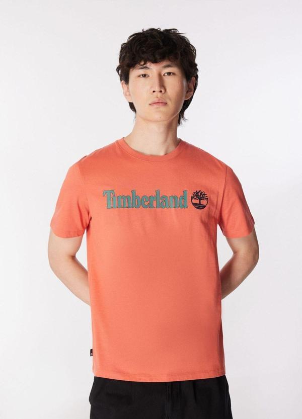 Timberland T-Shirt, M, Kahve - Image 1
