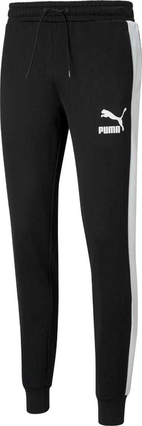 Puma Iconic T7 Track Erkek Siyah Eşofman Altı - Image 1