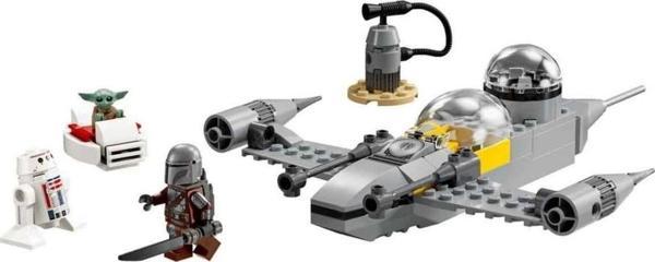 Eğitici Oyuncak LEGO Star Wars: The Mandalorian Mando ve Grogu’nun N-1 Starfighter’ı 75410 - Image 1