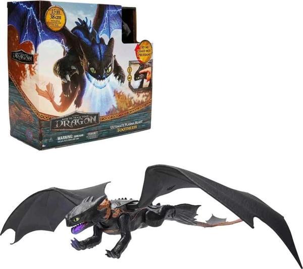 Eğitici Oyuncak Ejderhanı Nasıl Eğitirsin Sesli ve Işıklı Aksiyon Figürü 38 cm - Image 1