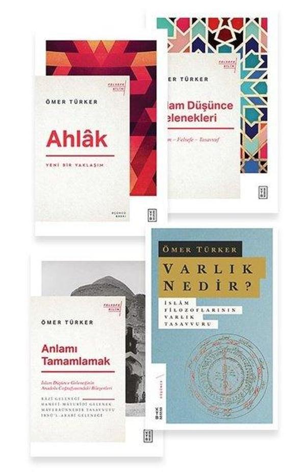 Ömer Türker Seti - 4 Kitap Takım - Çanta Hediyeli - Ketebe - Image 1