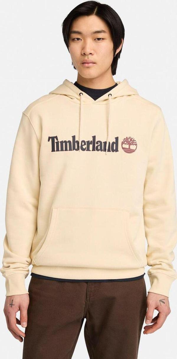 Timberland Kennebec Rıver Linear Log Bej Erkek Sweatshirt - Image 1