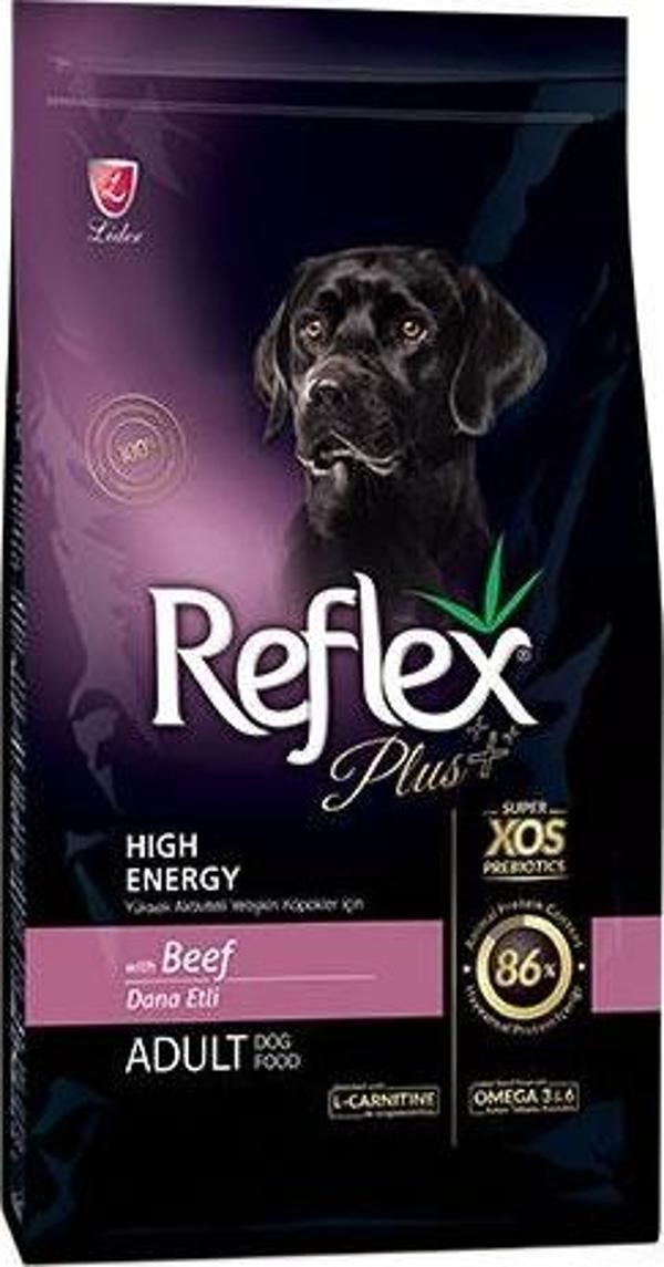 Reflex Plus High Energy Yüksek Aktiviteli Dana Etli Yetişkin Köpek Maması 12 Kg - Image 1