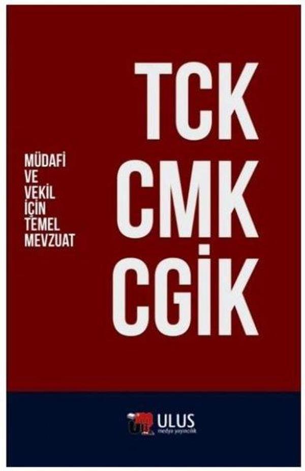 TCK - CMK - CGİK - Müdafi ve Vekil İçin Temel Mevzuat - Ulus Medya Yayıncılık - Image 1