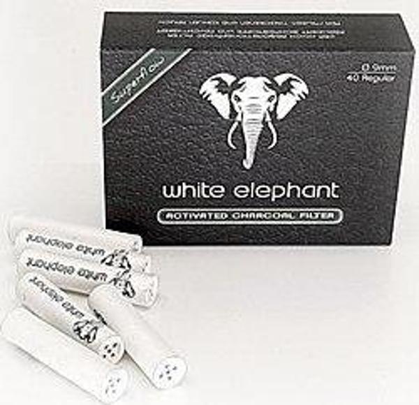 WhiteElephant Aktifkarbon Filtre 9mm 40lı - Image 1