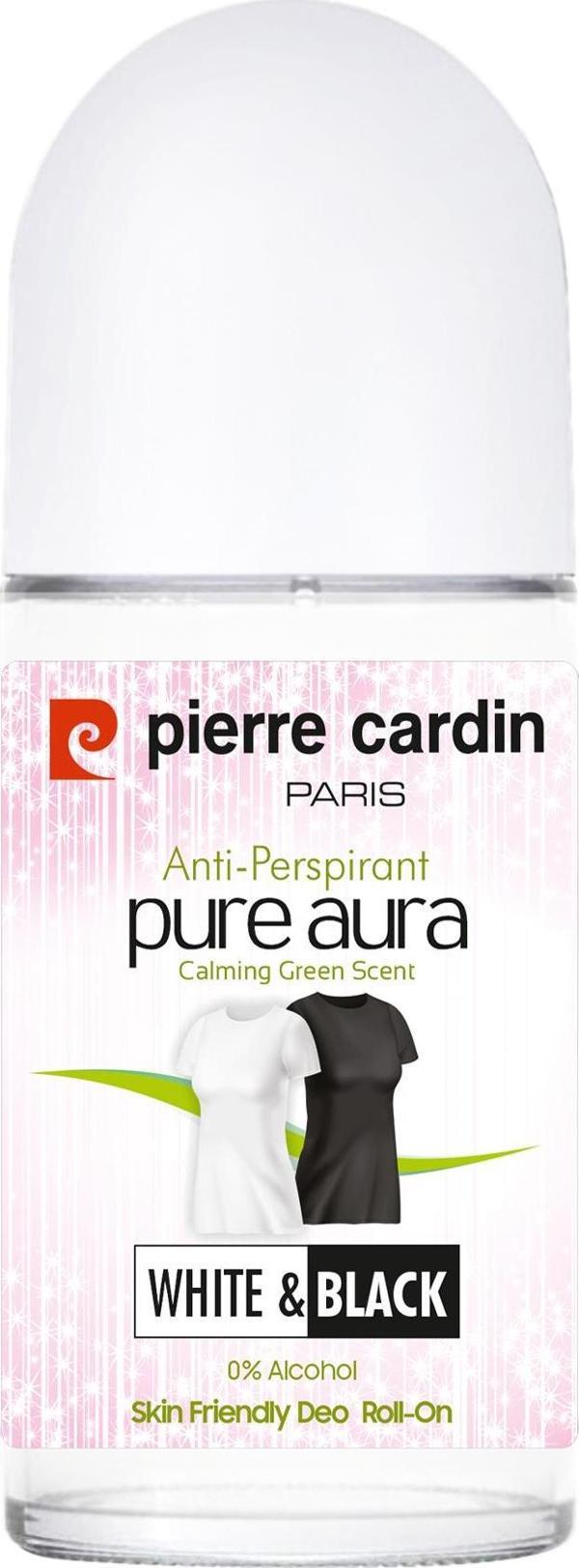 Pierre Cardin Roll-on Kadın Deodorant Ter Kokusu Önleyici Leke Bırakmayan 48 Saat Anti-perspirant Koruma – Pure Aura Saf - Image 1