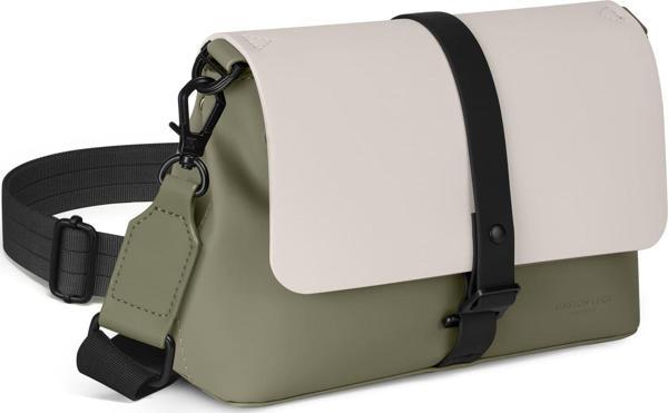 Gaston Luga Spläsh Crossbody Bag - Cloud Cream / Sage - Image 1