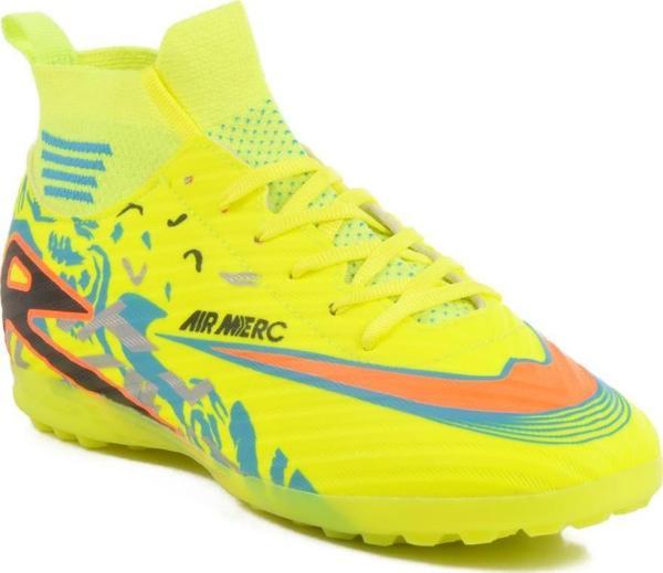 WJ-502 M Sarı Unisex Çoraplı Halı Saha Ayakkabısı - Image 1