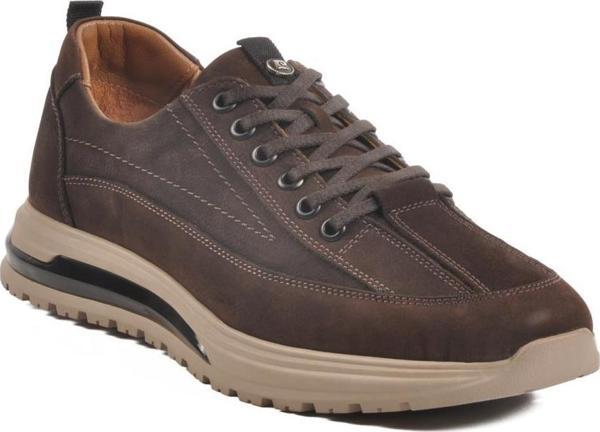 Pierre Cardin 432404 M Kahve Nubuk Hakiki Deri Erkek Günlük Ayakkabı - Image 1