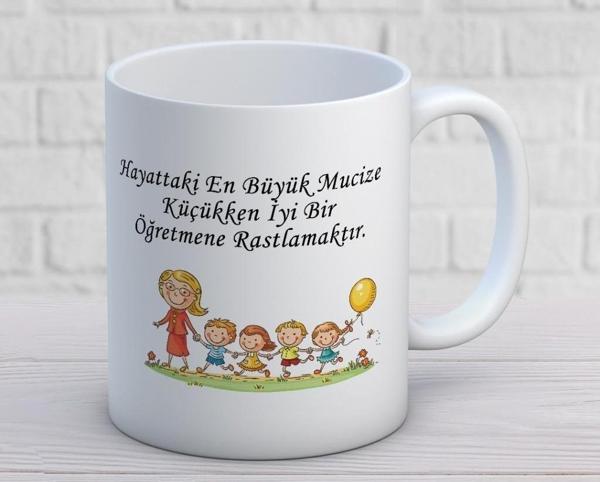 “Hayattaki En Büyük Mucize…” Mesajlı Öğretmen Kupası – Kalbe Dokunan Hediye - Image 1