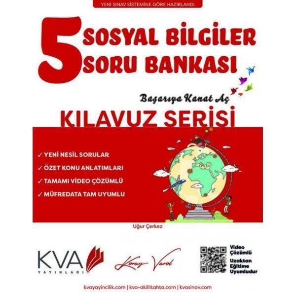 5. Sınıf Kılavuz Serisi Sosyal Bilgiler Soru Bankası - KVA Yayınları - Image 1