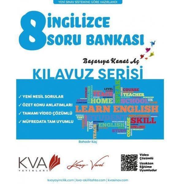 8. Sınıf Kılavuz Serisi İngilizce Soru Bankası - KVA Yayınları - Image 1