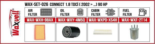 CONNECT 1.8 TDCİ FİLTRE BAKIM SETİ ( 2002 > …) 90 HP - Image 1