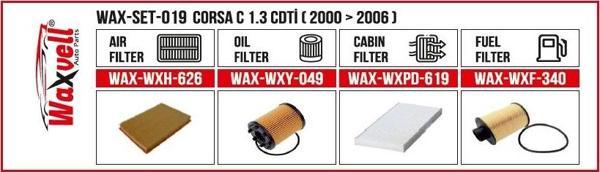 CORSA C 1.3 CDTİ FİLTRE BAKIM SETİ ( 2000 > 2006 ) - Image 1