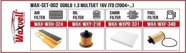 DOBLO 1.3 MULTİJET FİLTRE BAKIM SETİ 16V JTD (2004>…) - Image 1