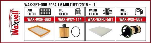 EGEA 1.6 MULTİJET FİLTRE BAKIM SETİ (2015 > …) - Image 1