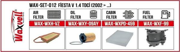 FİESTA V 1.4 TDCİ FİLTRE BAKIM SETİ (2002 > …) - Image 1