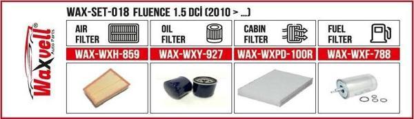 FLUENCE 1.5 DCİ FİLTRE BAKIM SETİ (2010 > …) - Image 1