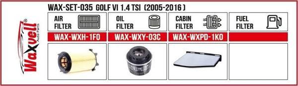GOLF VI 1.4 TSI FİLTRE BAKIM SETİ  (2005-2016 - Image 1