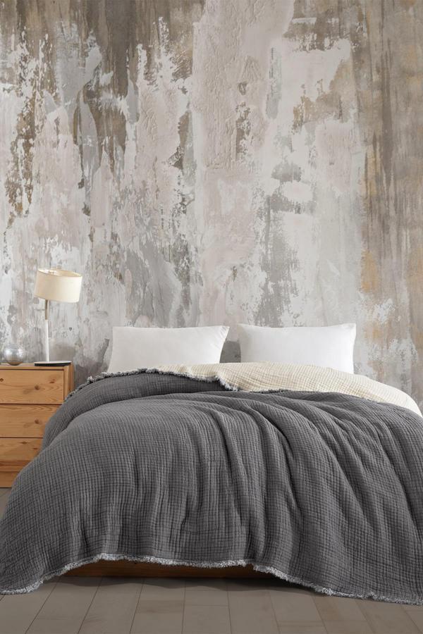 Çift Kişilik 7 Katlı Dolgulu Müslin Yorgan 230 X 240 - Image 1