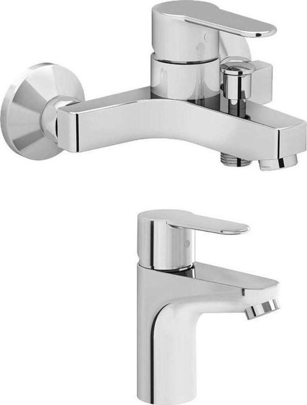 Win S Lavabo Musluk Ve Banyo Batarya Seti - Image 1