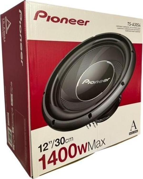 PİONEER TS-A30S4 30CM SUBWOOFER 400RMS 1400WATT - Image 1