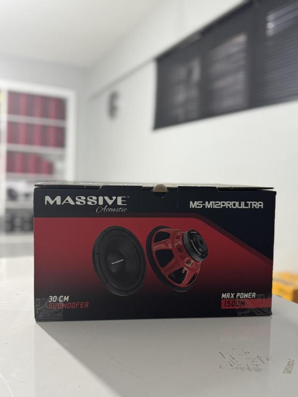 MASSİVE MS-M12PRO ULTRA 30CM SUBWOOFER 400RMS - Image 1