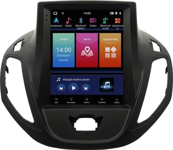 Ford Courier Android Multimedya Sistemi (2013-2024) cadence 4/64 tesla - Image 1