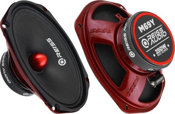 REİSS AUDİO RS-M69Y OVAL MİDRANGE HOPARLÖR TAKIMI - Image 1