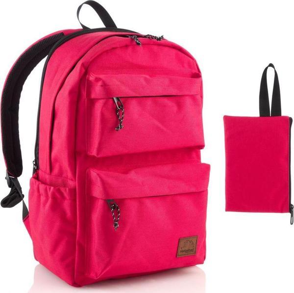 Hedgebag Hb1400-03 İki Göz Sırt Çantası Kırmızı 8681506310255 - Image 1