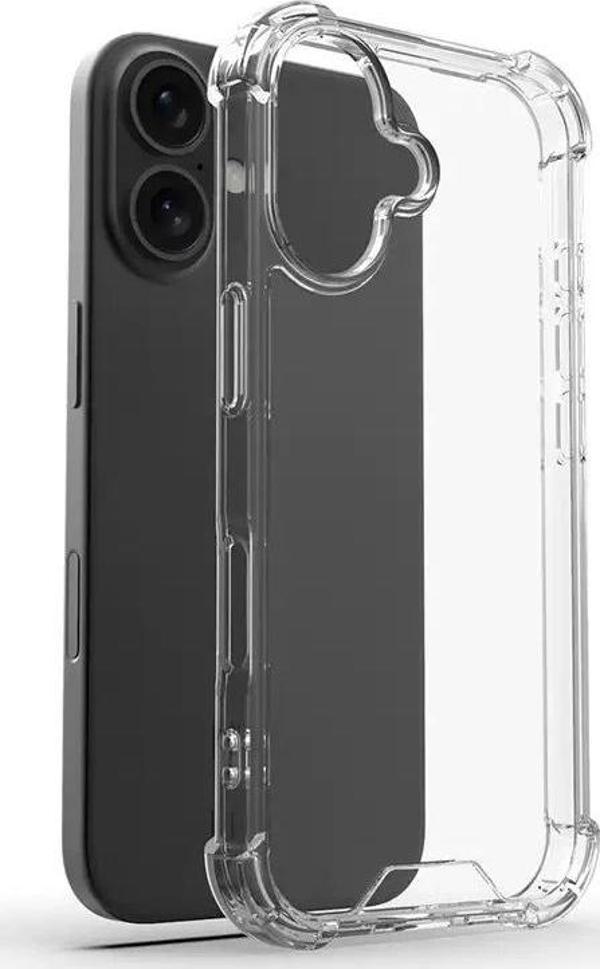 Apple iPhone 16 Kılıf Zore Nitro Anti Shock Silikon - Image 1