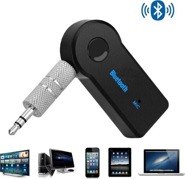GA43 Kablosuz Araç Aux Bluetooth 5.3 Adaptör Güçlendirilmiş Bataryalı Parazit Cızırtı Yapmaz Entegre Ses Kartlı - Image 1