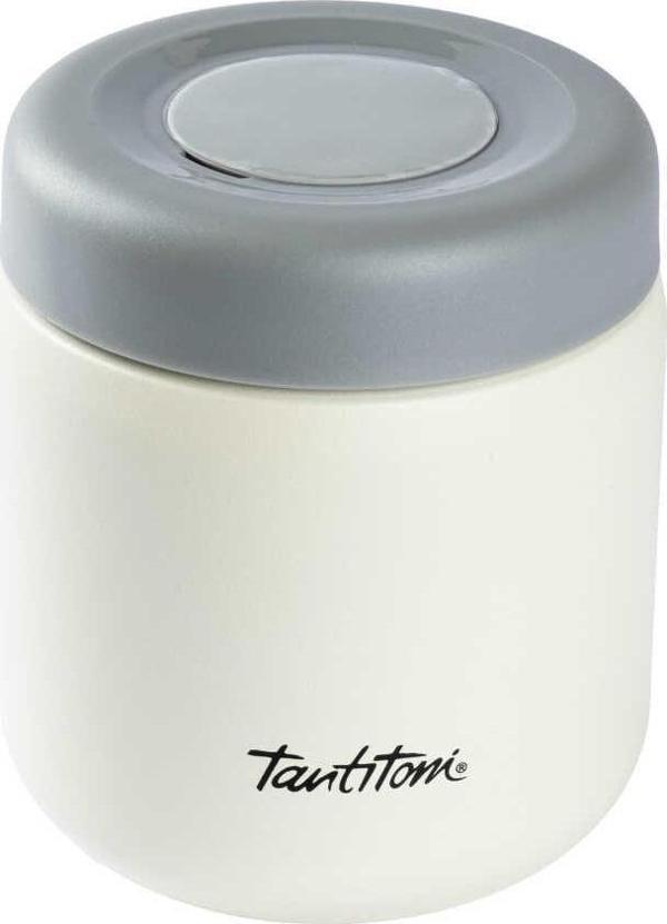 Tantitoni Bej Paslanmaz Çelik Yemek Termosu 480ml  - Image 1