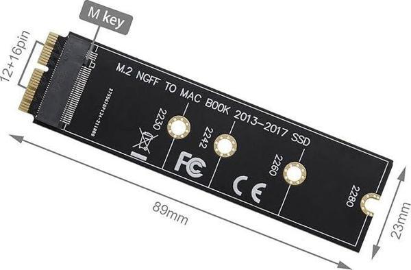 M.2 NVME SSD Dönüştürme Adaptörü SSD NVME Dönüştürücü Sabit Disk Adaptörü - Image 1