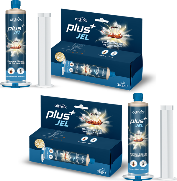 Oithox Plus Hamam Böceği, Karınca Yemi, İlacı, Jeli 35 gr x 2 (90 Gün Kalıcı Etki) - Image 1