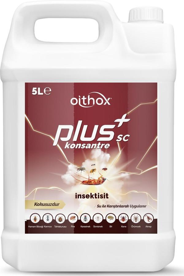 Oithox Plus Sc 5 Litre Hamam Böceği, Tahta Kurusu, Gümüş Böceği, Bit, Pire, Uyuz, Haşere İlacı - Image 1