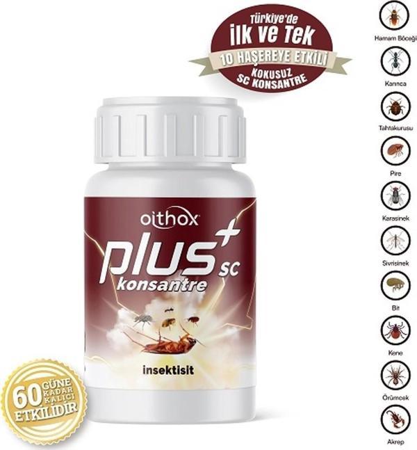 Oithox Plus Sc 50 ml Hamam Böceği, Tahta Kurusu, Gümüş Böceği, Bit, Pire, Uyuz, Haşere İlacı - Image 1