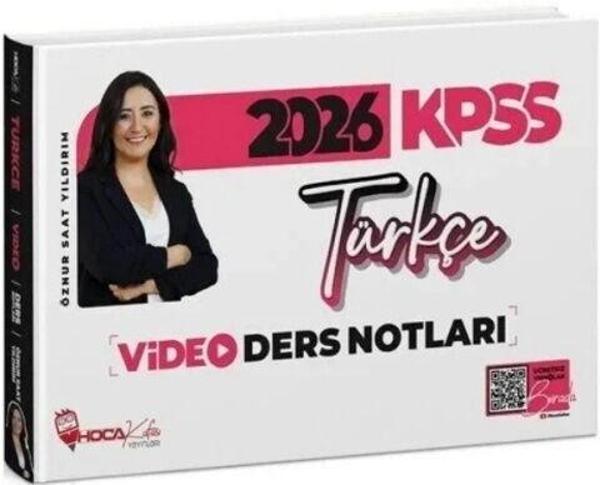 2026 KPSS Türkçe Video Ders Notları Hoca Kafası - Hoca Kafası Yayınları - Image 1