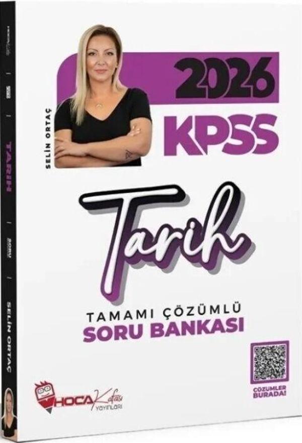 2026 KPSS Tarih Soru Bankası Hoca Kafası - Hoca Kafası Yayınları - Image 1