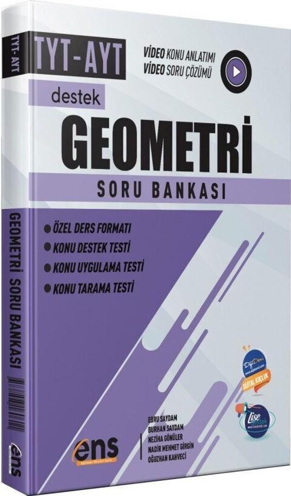 TYT AYT Geometri Destek Soru Bankası ENS Yayıncılık - Ens Yayıncılık - Image 1